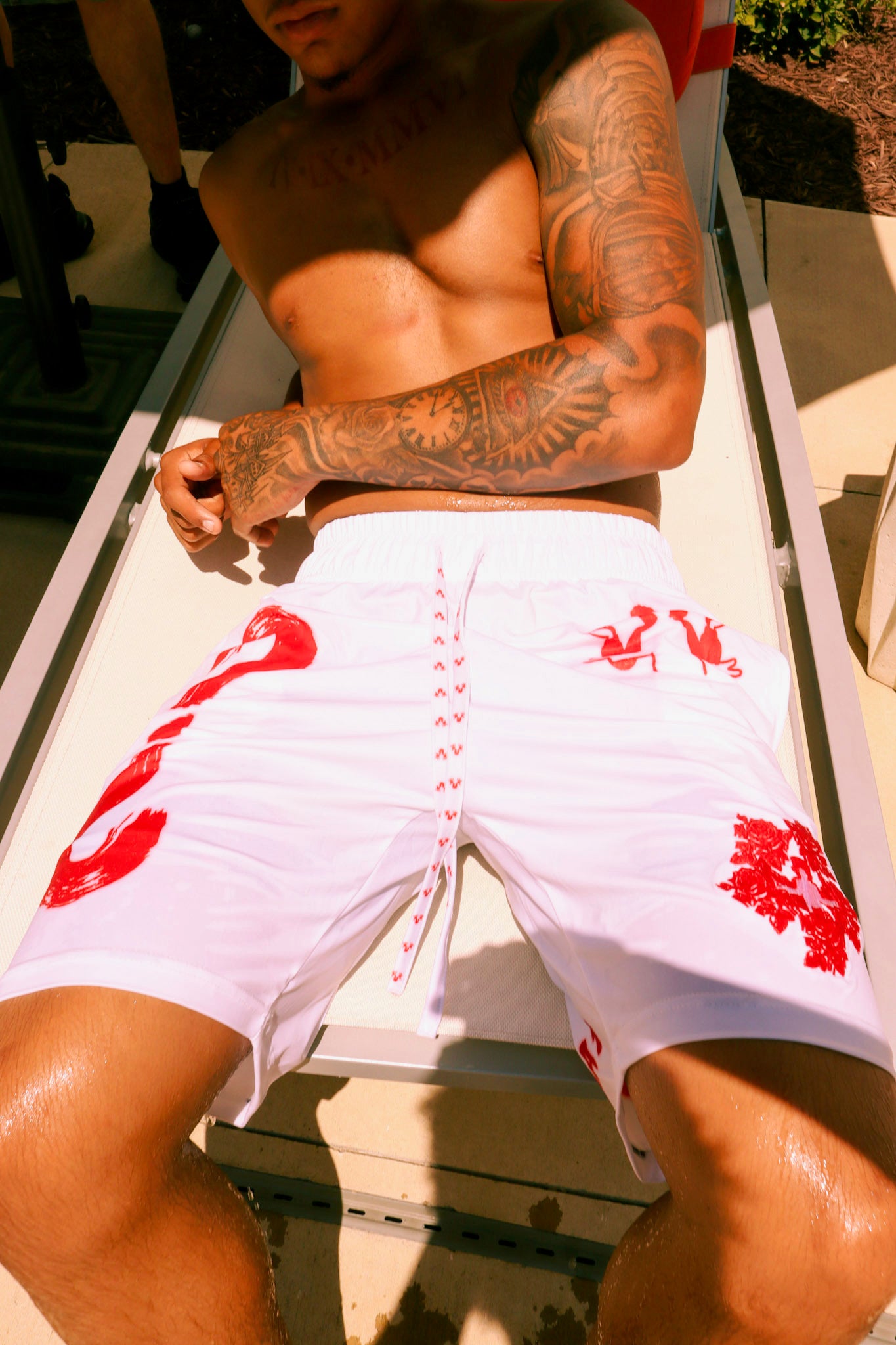 Red & White Trunks